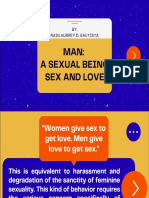 Man As Sexual Being: Sex and Love