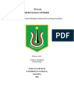 Makalah Isu Kesetaraan Gender Dihadapan Hukum Dan Lembaga Peradilan