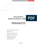Diseño de envase y embalaje para pisco Fragaleys