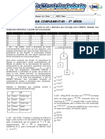 ATIVIDADE COMPLEMENTAR - 9 Ano