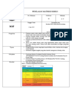 Spo Penilaian Matriks Risiko