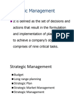 Strategic Management