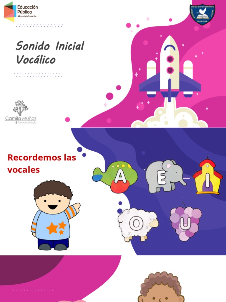 Sonido Inicial Vocálico | PDF
