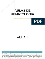 HEMATOLOGIA - Aulas Completas