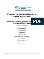 L'impact Du Thetahealing Sur L'anxiété Et Le Stress