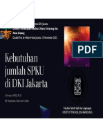 Kebutuhan Jumlah SPKU Di DKI Jakarta - Driejana