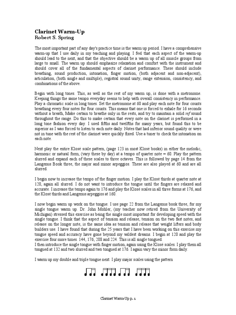 WarmUp PDF Music Theory