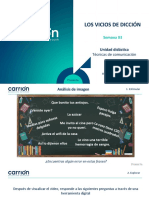 3 Semana - Vicios de Diccion - Tecnicas de Comunicacion