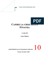 Capire La Crisi Della Finanza