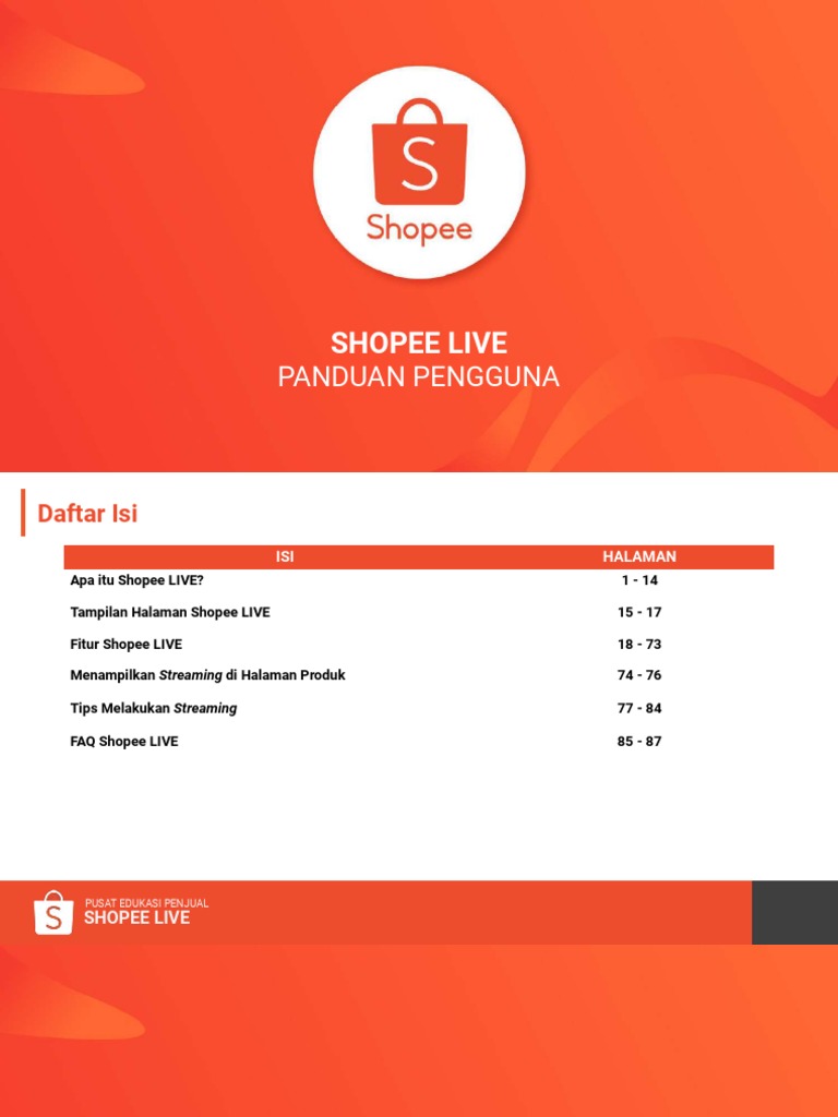 Shopee LIVE | PDF