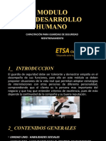 Modulo Desarrollo Humano Reentrenamiento