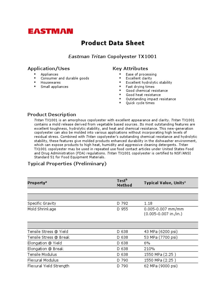 Datasheet TX1001 | PDF