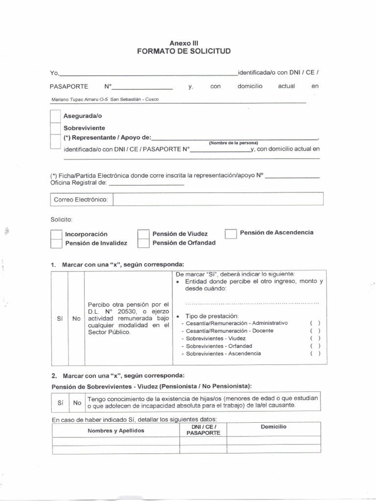 Formato RJ #150-2021 - Onp | PDF