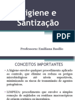 3 - Higiene - e - SanitizaÃ Ã o Aula Emiliana 18 - 08