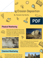 Weathering Erosion Deposition