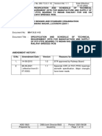 SPECIFICATION AND SCHEDULE OF TECHNICAL REQUIREMENT (STR) FOR POT-PTFE BEARINGS