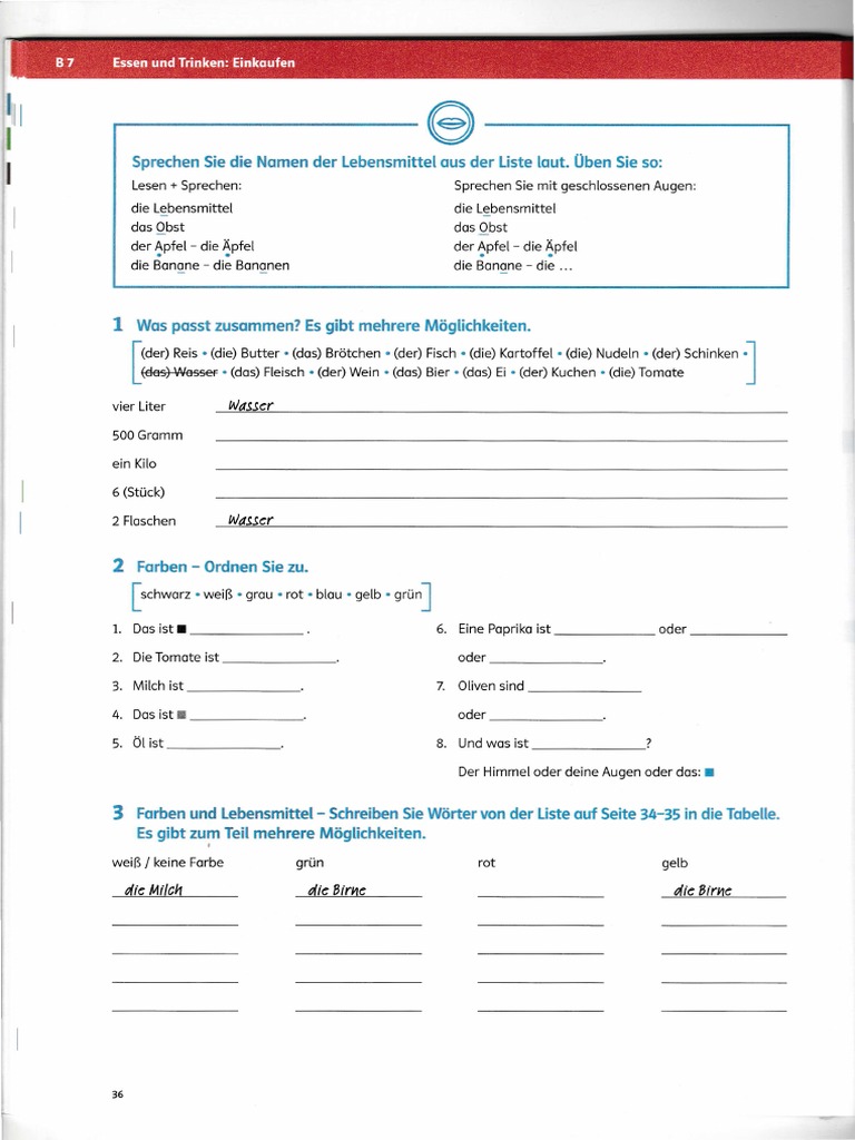 DT Intensiv A1 - Hören Und Sprechen - Essen Im Restaurant | PDF