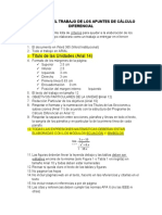 Formato en El Trabajo de Los Apuntes de Cálculo Diferencial