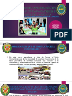 VIII Curso Capacitación Seguridad Ciudadana Enfoque Policía Comunitaria