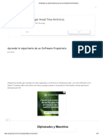 Aprende Lo Importante de Un Software Propietario