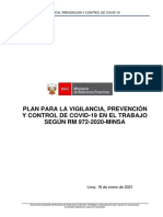 Actualizacion Del Plan de Vigilancia Prevencion y Control Mre - Segun RM 972-2020-Minsa