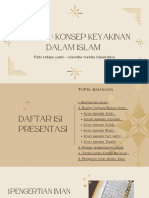 Al-Iman: Konsep Keyakinan Dalam Islam: Febi Rahma Yanti - Masitha Nabila Khaerinisa