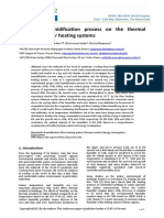 Effects of Humidification Process On The Thermal Behavior of Floor Heating Systems