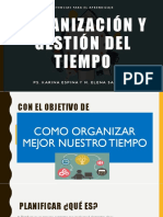 Clase 6. Gestión y Organización Del Tiempo