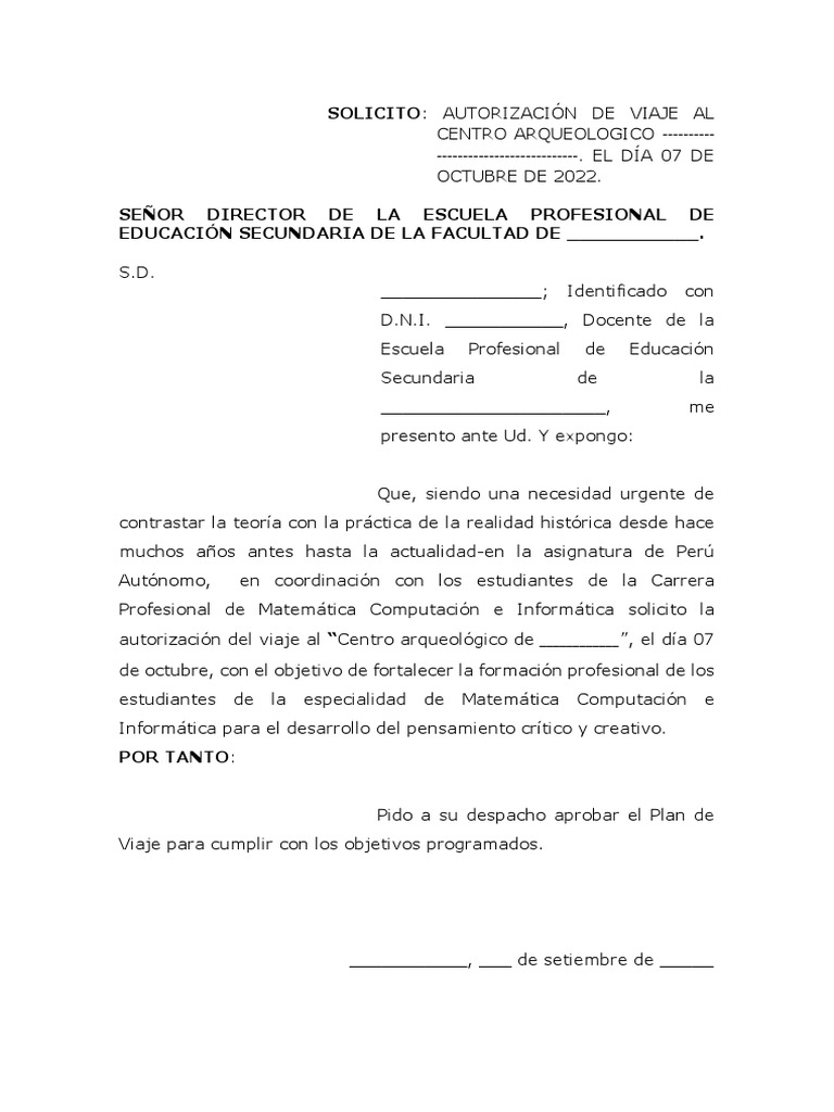 Modelo De Carta Expone Y Solicita