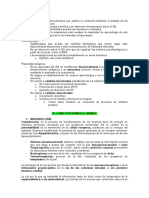 Psicofisiología: percepción y plasticidad sináptica