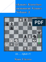 Cicero Sam 200 Checkmate Exercises From Tournament Games Vol