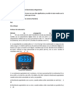 Tarea 1 de Laboratorio de Electricidad y Magnetismo