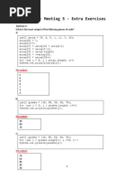 M105 Exercise 05 Solution