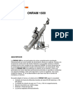 Manual Operacion ONRAM 1500 - Spa