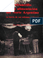 Carrizo Refranerillo de La Alimentacion Del Norte Argentino