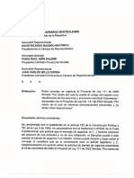 Gobierno Retira Mensaje de Urgencia A La Reforma Al Código Electoral