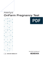 Alertys Onfarm Pregnancy Test Product Insert