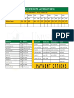 2023 Fees - Bachelor of Medicine and Surgery (ZMW)