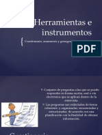 Herramientas e Instrumentos