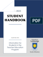 Student Handbook