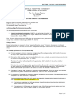 Module 5 - Income Tax On Partnerships