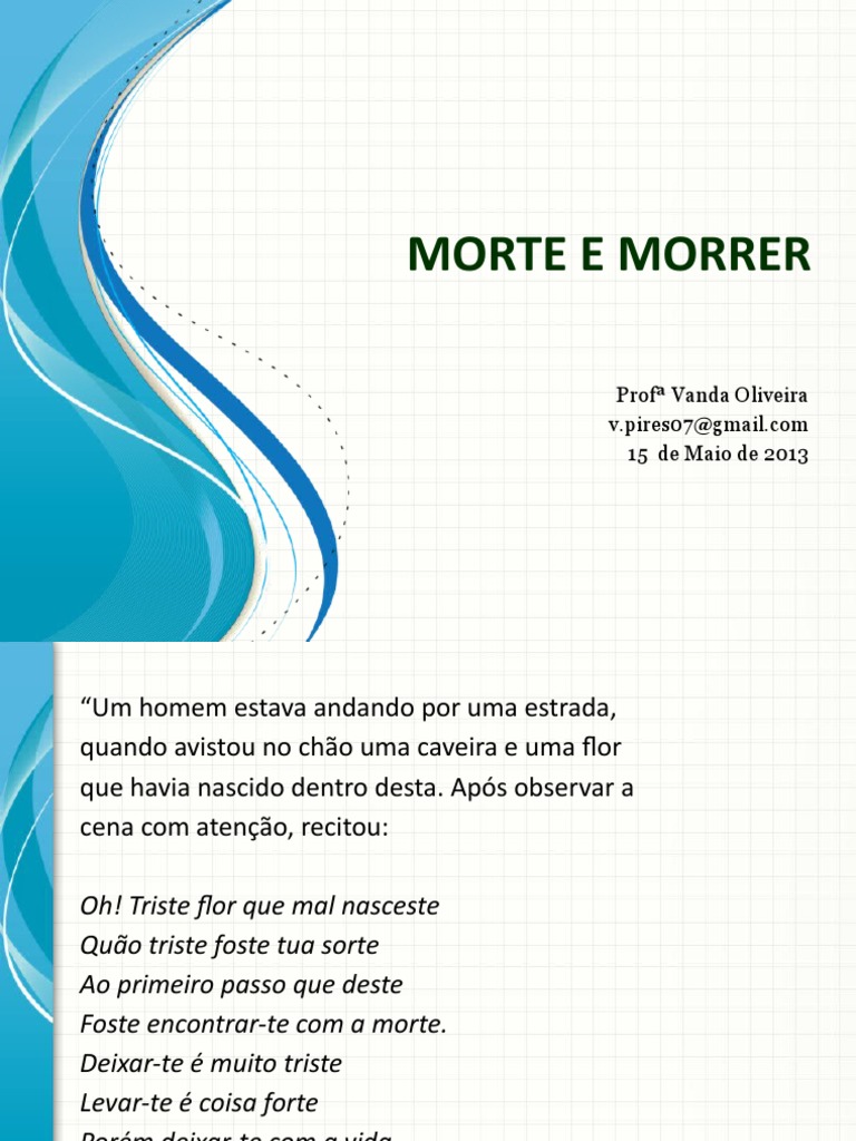 Aula Morte e Morrer | PDF | Morte | Dor