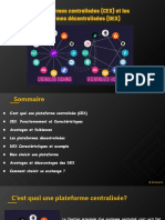 Plateforme Décentralisée Vs Plateforme Centralisée