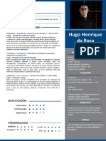 Currículo de Hugo Henrique da Rosa Almeida - Experiência em Vendas e Auxiliar de Escritório