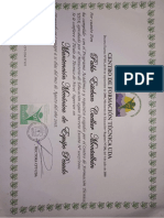 Certificado de Estudio