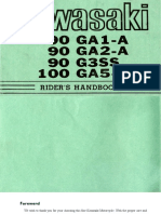 Kawasaki 90 y 100 Riders Handbook