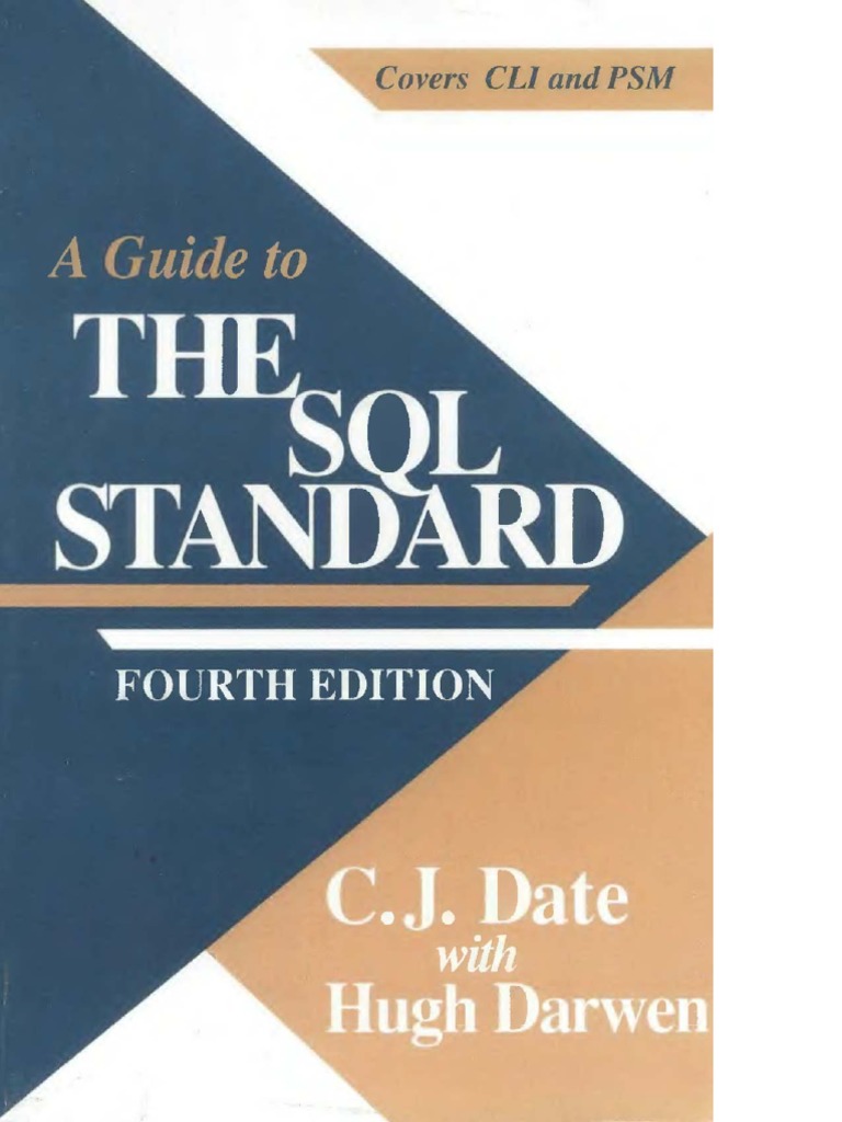 A Guide To The SQL Standard | PDF