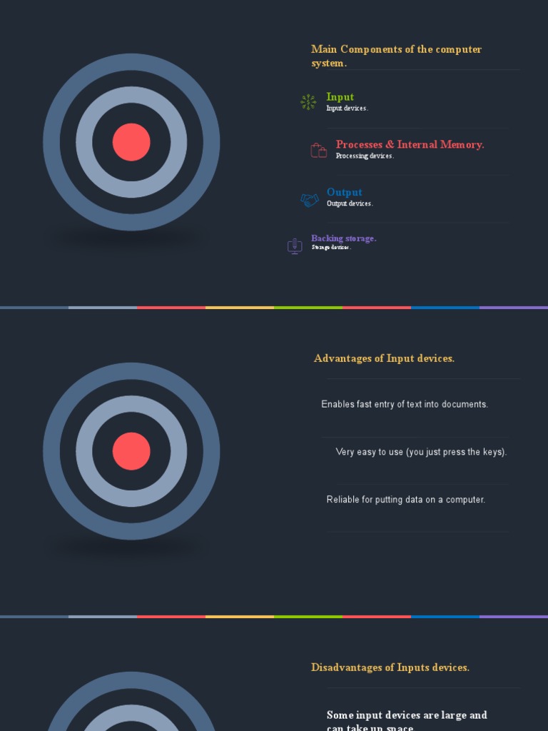 Free Goals and Objectives PowerPoint Template PDF