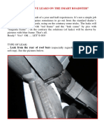 Roadster DIY Leak Fixing Guide