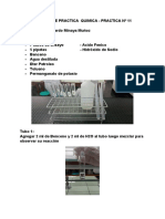 Informe de Practica N11 - Quimica (Practica)